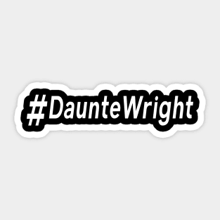 Justice For Dante Wright Sticker